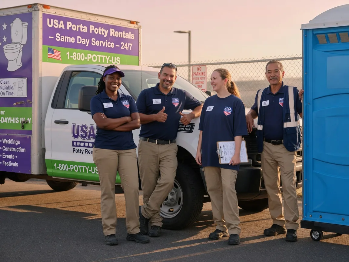 Porta Potty Rental company in Jenks, OK